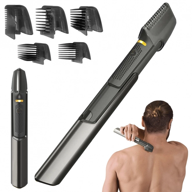 Skægtrimmer med LED-belysning 5-i-1