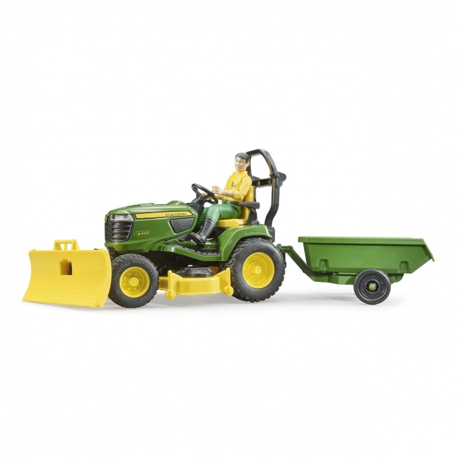 Bruder Havetraktor John Deere X949 med gartner