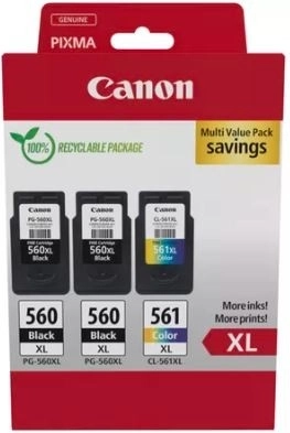 Multipakke Canon PG-560XL og CL-561XL