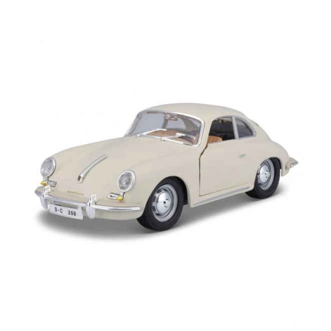 Bburago 1:24 Porsche 356B Coupe (1961) Elfenben