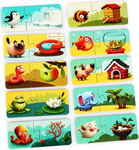 Læring gennem leg: 10 tematiske par