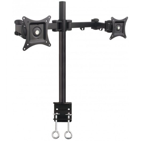 Dobbelt bordholder til LCD/LED 13-27 tommer 2x10 kg