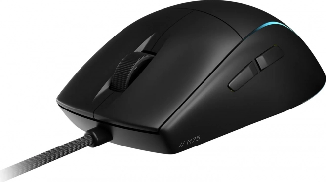 Gamingmus M75 RGB sort