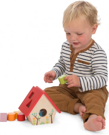 Træpuslespil Fuglehus Le Toy Van