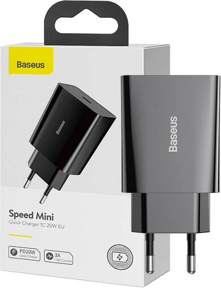 Baseus Speed Mini Quick Charger hurtigoplader