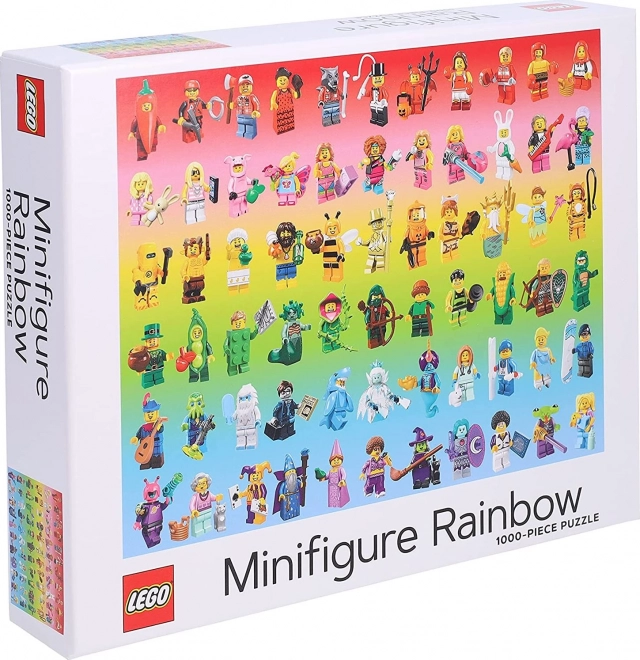 Chronicle Books LEGO4 Regnbue minifigurer 1000 brikker