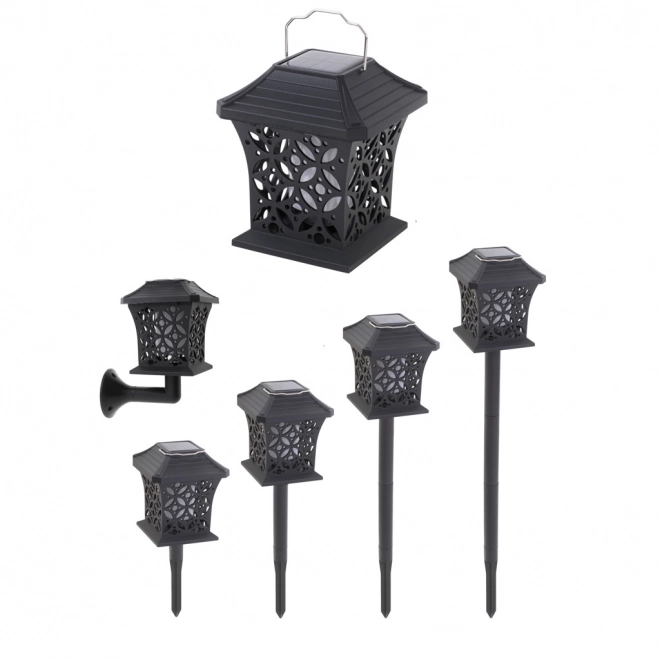 Solcelle udendørslampe med LED