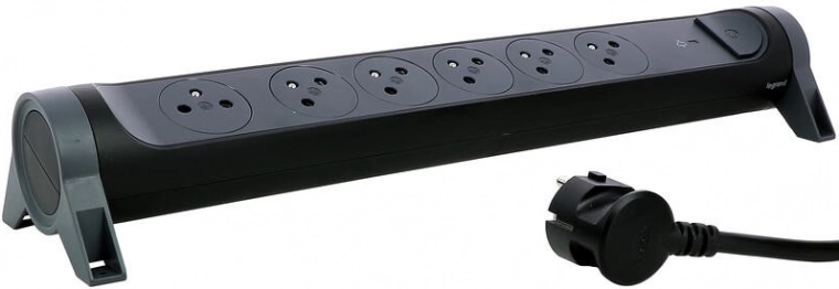 Seks stikdåser til flere enheder