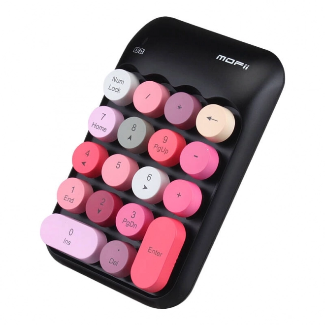 Trådløs numerisk tastatur MOFII X910 sort-rød