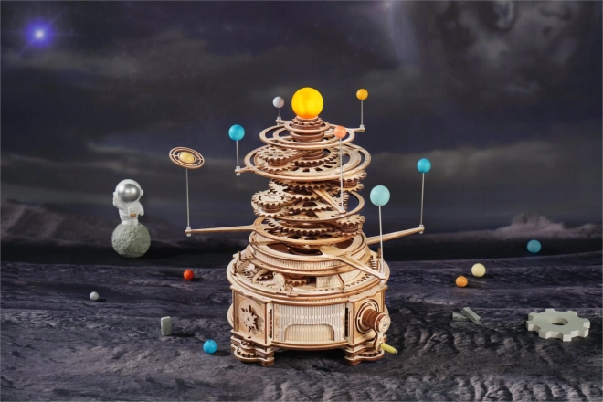 RoboTime 3D træmekanisk puslespil Planetarium