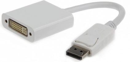 Adapter DisplayPort til DVI‑I (24+5) 10 cm