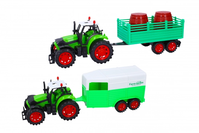 Traktor med anhænger 35 cm