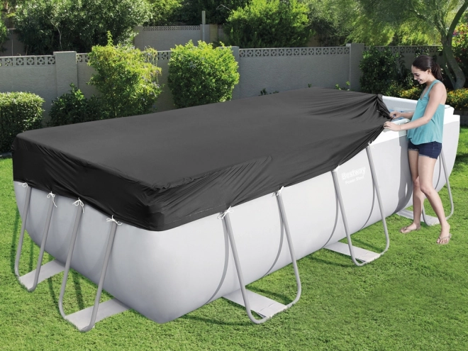 Universalpoolovertræk Bestway 396 x 185 cm