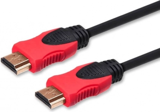 HDMI-kabel 2.0 5 m sort, forgyldte stik, ethernet/3D, 4Kx2K