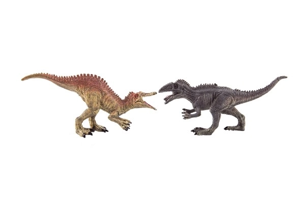 Plastsæt med 6 dinosaurer