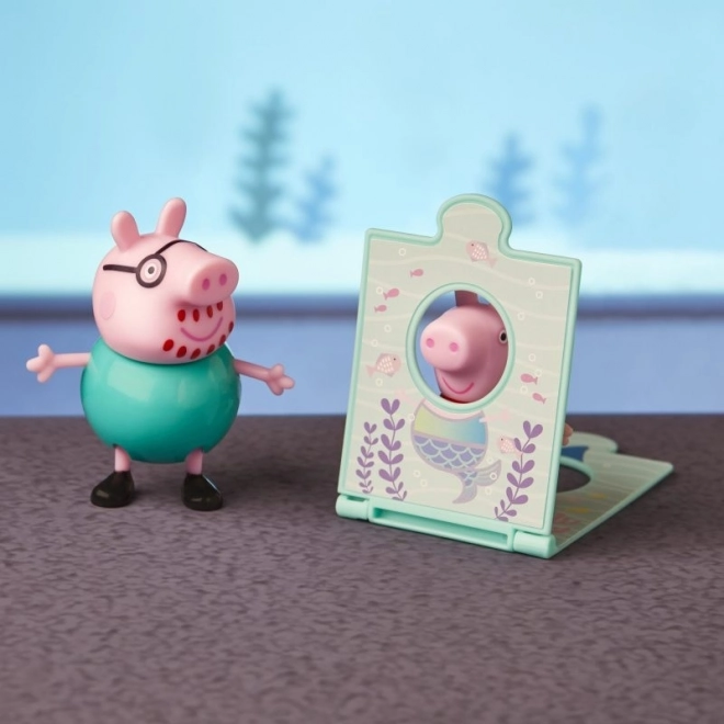 Sæt figurer Peppa Pig - Eventyr i akvariet