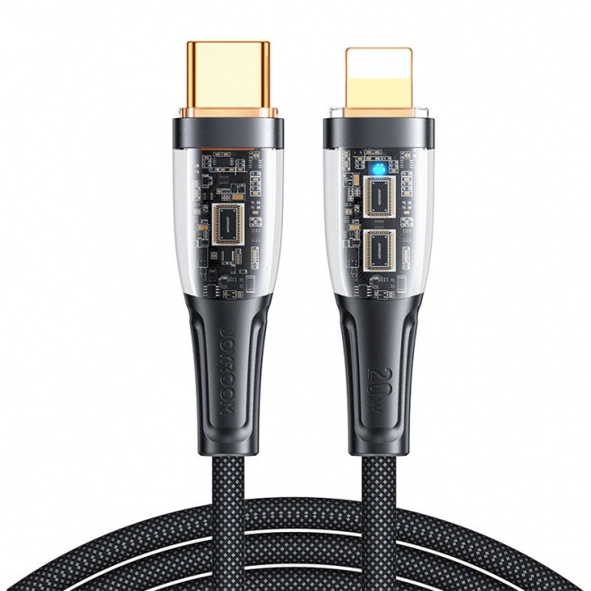 Kabel USB-C til Lightning 20W 1,2m sort Joyroom