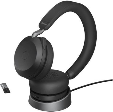 Jabra Evolve2 75 trådløse høretelefoner med aktiv støjreduktion