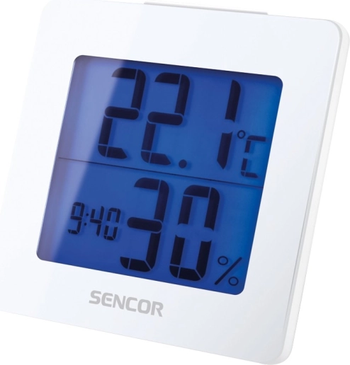 Digitalt termometer med alarm og fugtmåling
