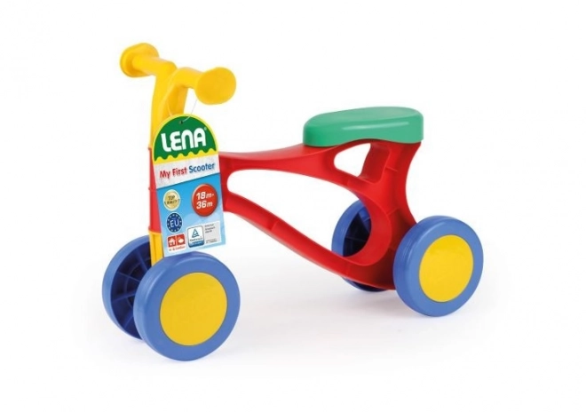 Lena Rolocykl / løbecykel - farverig
