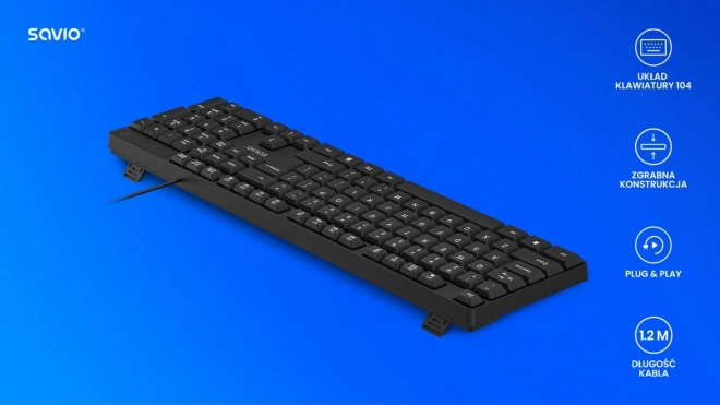 Kabeltastatur KB-01