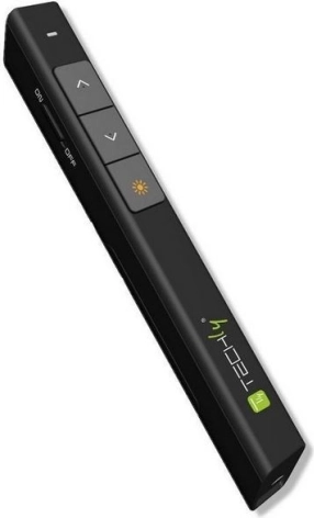 Trådløs præsentationsenhed med laserpointer – sort