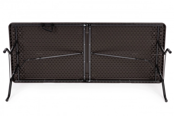 Sammenklappeligt havebanket cateringbord 180 cm