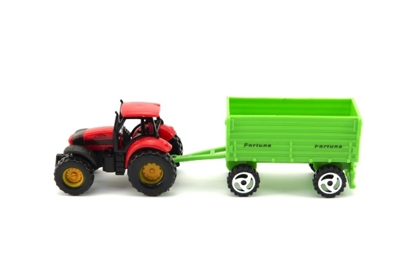 Traktor med anhænger 16 cm