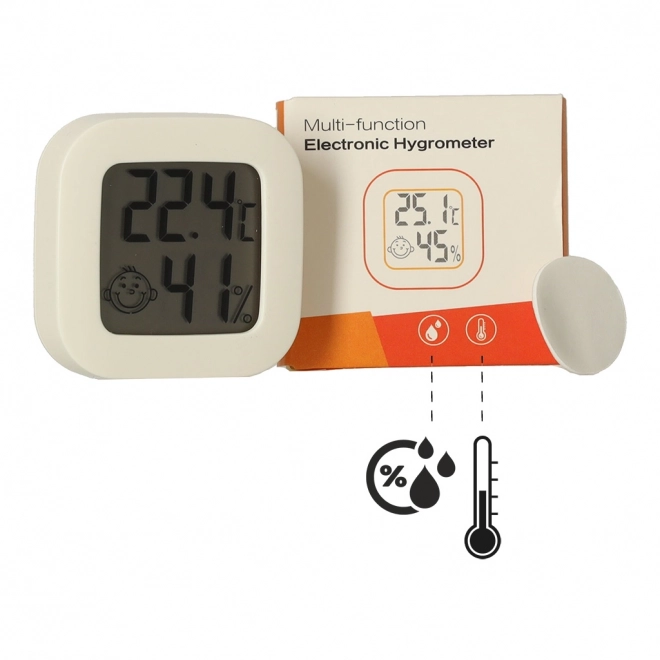 Hygrometer og indendørs termometer LCD