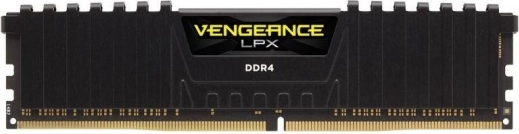Corsair Vengeance LPX DDR4-hukommelse 8GB 3200MHz sort CL16