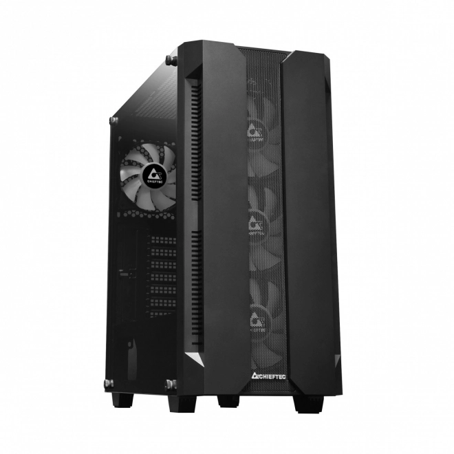 Skab Midi Tower CHIEFTEC Hunter med 4x RGB ventilatorer