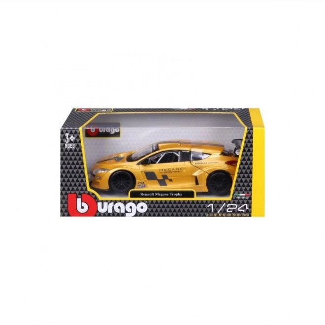 Bburago 1:24 Renault Mégane Trophy Metalisk Gul 18-22115