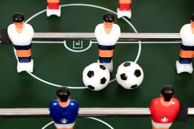 Mini bordfodbold i træ til børn
