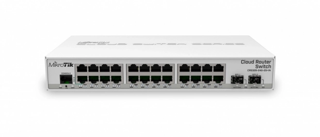 MikroTik Cloud Router Switch 24-ports GbE 2xSFP+