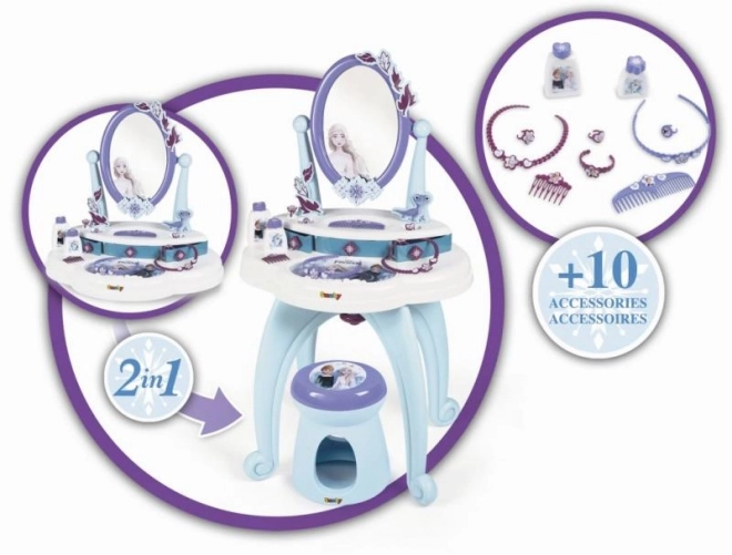 Frost Toiletbord 2-i-1 med stol