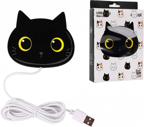 USB-drikkevarmer med kattekrus