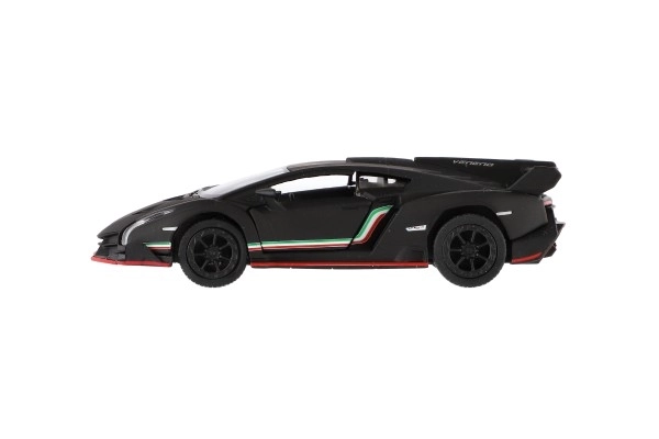 Auto Kinsmart Lamborghini Veneno metal/plast 13cm med tilbagespoling