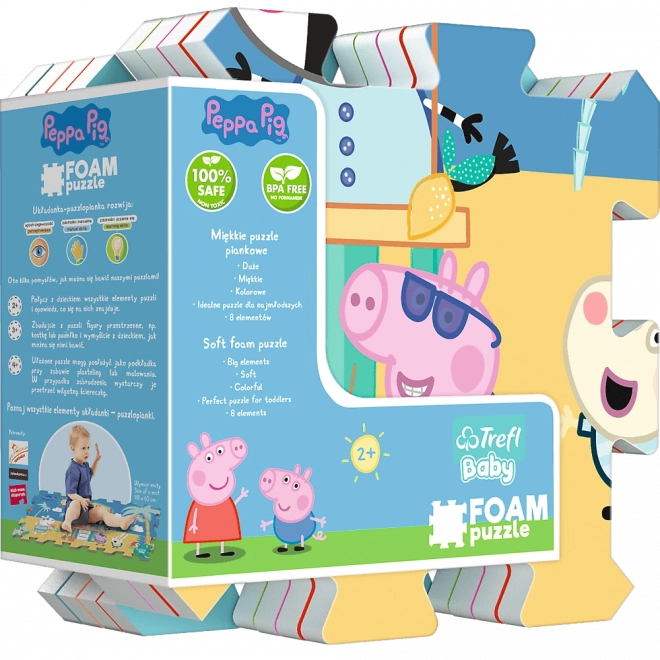 Skumpuslespil Grisling Peppa 8 stk
