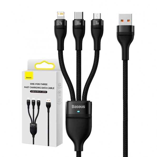 USB kabel Baseus Flash Series 3i1