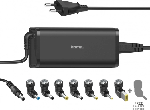 Universel strømforsyningsadapter til bærbare computere 15–19 V / 90 W