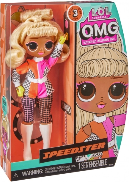 L.O.L. Surprise OMG Speedster Modedukke