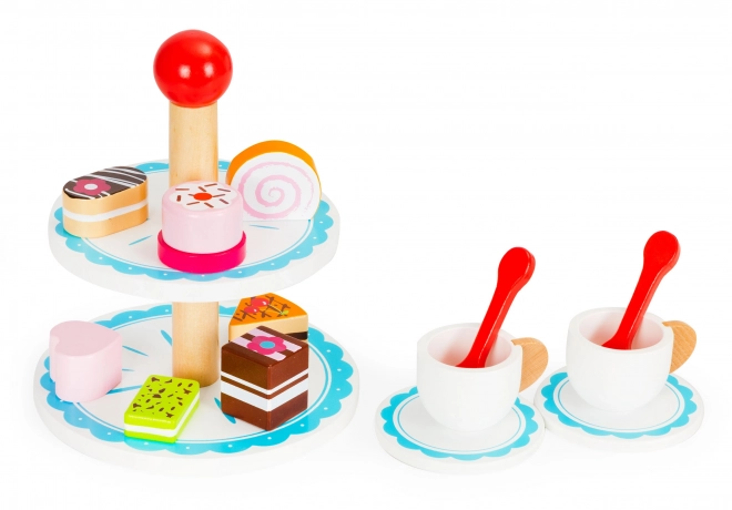 Træ kagesæt Ecotoys
