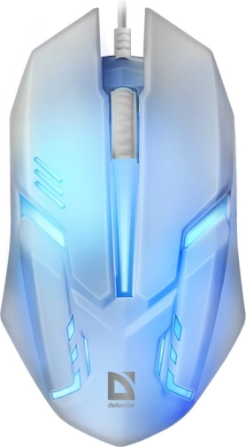 Kablet gamingmus DEFENDER Cyber MB-560L med 7-farvet bagbelysning