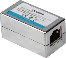 Adapter netværkssamler RJ45 x2 kat. 6, skærmet