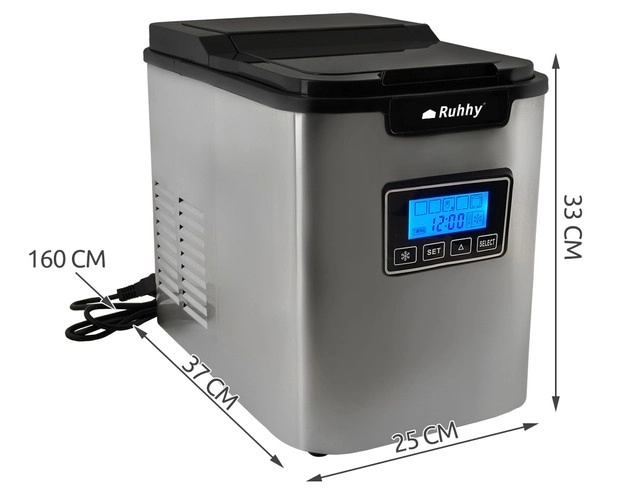 Ismaskine Malatec K5536 sølv/grå 120W