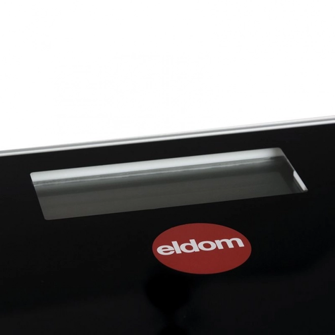 Elektronisk badevægt ELDOM GWO250 LCD sort
