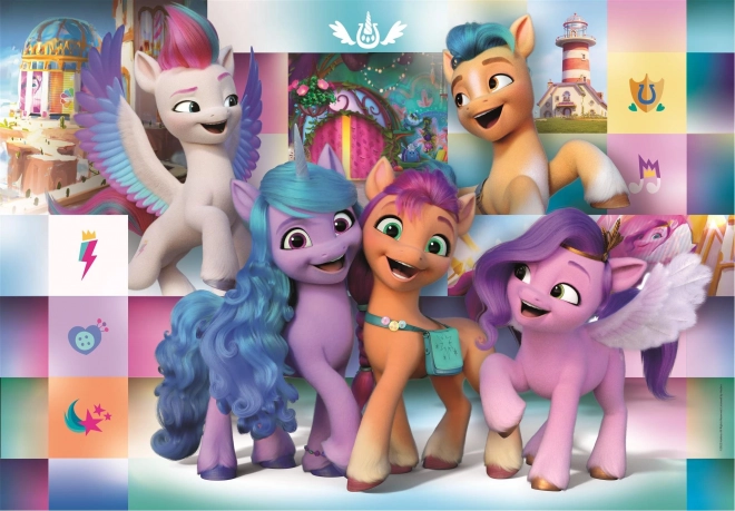 Puzzle Clementoni Min Lille Pony: Glade Venner MAXI 104 stykker