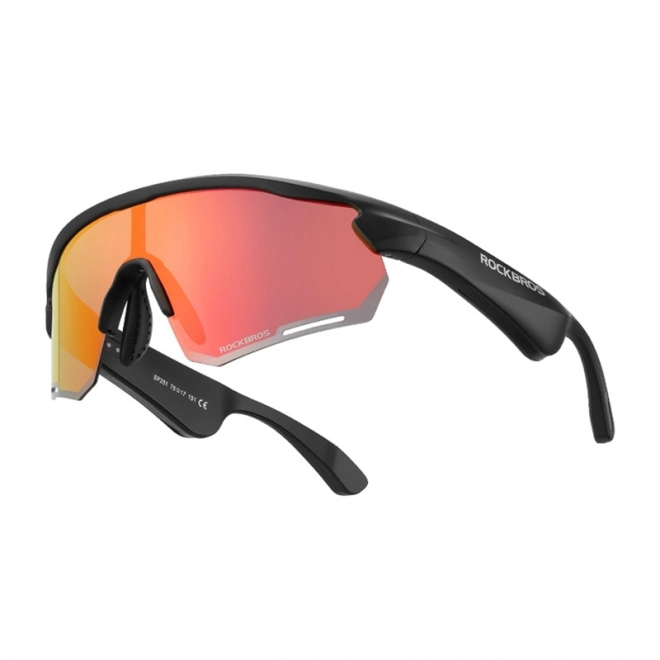 Solbriller Rockbros Polarized Bluetooth