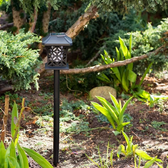 Solcelle udendørslampe med LED