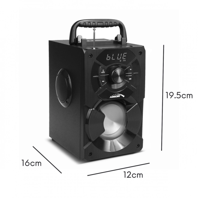 Bluetooth højttaler med radio og USB Audiocore
